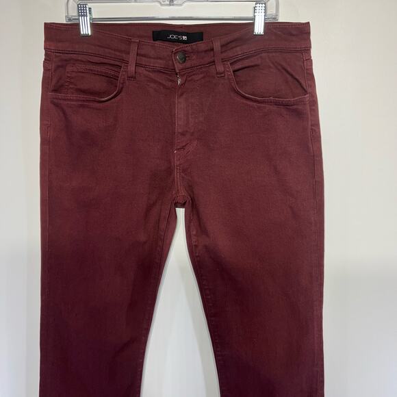 Joes Jeans Chino Red Brown Brixton Straight Narrow Jeans Mens 33 * - Picture 7 of 16
